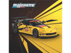 2005 Chevrolet Corvette C6R #69 Yellow and Black Collection Series 1/64 Diecast Model Car Majorette MJ8505001006