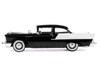 1957 Chevrolet One-Fifty Sedan Black and White 1/64 Diecast Model Car IXO Models IA64009
