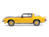 1976 Chevrolet Camaro Rally Sport Black and Yellow with Red Stripes 1/64 Diecast Model Car IXO Models IA64011