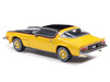 1976 Chevrolet Camaro Rally Sport Black and Yellow with Red Stripes 1/64 Diecast Model Car IXO Models IA64011