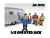One Eyed Jack "Trailer Park" Figure For 1:18 Scale Diecast Model Cars American Diorama 23876