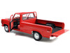 1974 Ford F-100 Pickup Truck Candy Apple Red 1/18 Diecast Model Car IXO Models U18RDC003