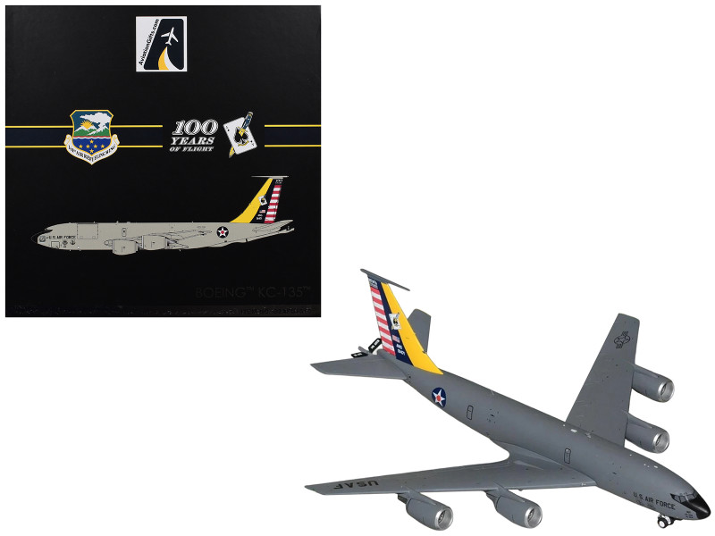 Boeing KC-135 Stratotanker Tanker Aircraft Washington Air National Guard - 100 Years United States Air Force Gemini 200 Series 1/200 Diecast Model Airplane GeminiJets G2AFO1510