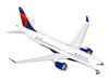 Airbus A220-300 Commercial Aircraft Delta Air Lines N306DU White with Red and Blue Tail Gemini 200 Series 1/200 Diecast Model Airplane GeminiJets G2DAL1421