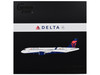 Airbus A220-300 Commercial Aircraft Delta Air Lines N306DU White with Red and Blue Tail Gemini 200 Series 1/200 Diecast Model Airplane GeminiJets G2DAL1421