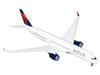 Airbus A350-900 Commercial Aircraft Delta Air Lines N504DN) White with Red and Blue Tail Gemini 200 Series 1/200 Diecast Model Airplane GeminiJets G2DAL1496