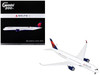 Airbus A350-900 Commercial Aircraft Delta Air Lines N504DN) White with Red and Blue Tail Gemini 200 Series 1/200 Diecast Model Airplane GeminiJets G2DAL1496