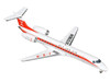 Embraer ERJ-145 Commercial Aircraft JSX N960JX White with Red Stripes Gemini 200 Series 1/200 Diecast Model Airplane GeminiJets G2JSX1505