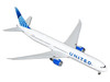 Boeing 767-400 Commercial Aircraft United Airlines N76064 White with Blue Tail Graphics Gemini 200 Series 1/200 Diecast Model Airplane GeminiJets G2UAL1445