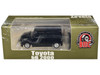 Toyota bB 2000 Van Black with Extra Accessories 1/64 Diecast Model Car BM Creations 64B0372