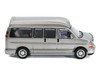 GMC Savana Explorer Limited SE Van Gray Metallic 1/64 Diecast Model Car Shadow LL-057-287