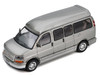 GMC Savana Explorer Limited SE Van Gray Metallic 1/64 Diecast Model Car Shadow LL-057-287