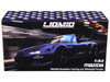 Mazda Roadster Touring Car RHD Right Hand Drive Midnight Purple Metallic "Hobby Expo China 2026 Event Edition" 1/64 Diecast Model Car Liomio LI64-ROADSTER-HEC2026