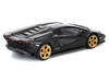 Lamborghini Countach LPI 800 4 Deep Black 1/64 Diecast Model Car Pop Race PR640341