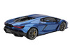 Lamborghini Revuelto Blu Eleos Blue Metallic 1/18 Model Car Top Speed TS0619