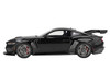 Ford Mustang GTD Shadow Black with Red Stripe 1/18 Model Car Top Speed TS0673