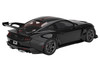 Ford Mustang GTD Shadow Black with Red Stripe 1/18 Model Car Top Speed TS0673
