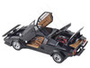 Lamborghini Countach LP 400S Black The Cannonball Run 1981 Movie 1/18 Diecast Model Car Kyosho KS08320BKCR