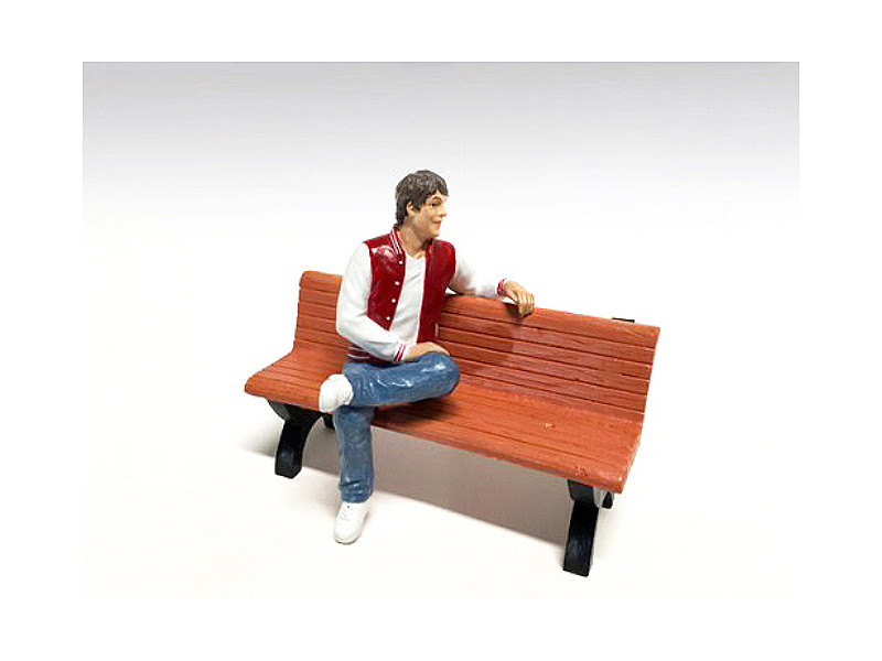 Adam Sitting Figurine for 1/18 Scale Models by American Diorama