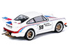 RWB 964 #59 Brumos Pleasure White with Red and Blue Stripes KitGo Base Series 1/64 Diecast Model Car Model Model MM64-RWB964-KITGO01