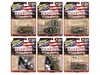 Military Set A of 6 pieces 2026 Release 1 Limited Edition 1/64 Diecast Model Cars Johnny Lightning JLML014A