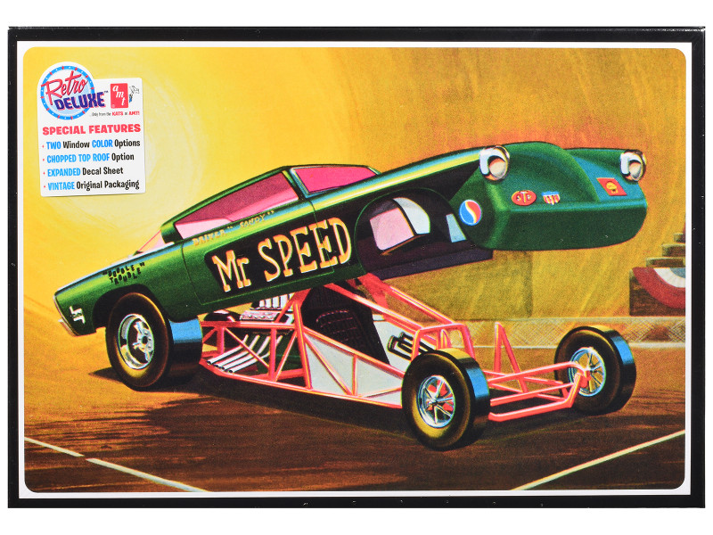 Skill 3 Model Kit 1953 Studebaker Funny Car Mr Speed 1/25 Scale Model AMT AMT1549