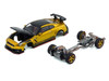 Nissan Top Secret GT-R R35 RHD Right Hand Drive Gold Metallic with Carbon Hood and Top Tokyo Auto Salon 2026 1/64 Diecast Model Car BM Creations 64B0494