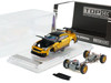 Nissan Top Secret GT-R R35 RHD Right Hand Drive Gold Metallic with Carbon Hood and Top Tokyo Auto Salon 2026 1/64 Diecast Model Car BM Creations 64B0494