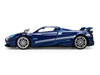 Pagani Huayra Roadster BC Blue Metallic with White Stripes Fast X 2023 Movie Fast & Furious 25th Anniversary Series 1/32 Diecast Model Car Jada 36883-25TH