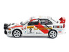Mitsubishi Lancer Evolution IV RHD Right Hand Drive #2 Richard Burns - Robert Reid Monte Carlo Rally 1998 1/64 Diecast Model Car Pop Race PR640402