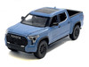 2023 Toyota Tundra TRD 4x4 Pickup Truck Cavalry Blue with Sunroof and Wheel Rack 1/24 Diecast Model Car H08555R-CBL