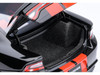 Dodge Charger SRT Hellcat Redeye Pitch Black with Red Stripes and Interior 1/18 Model Car Autoart 71754