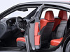 Dodge Charger SRT Hellcat Redeye Pitch Black with Red Stripes and Interior 1/18 Model Car Autoart 71754