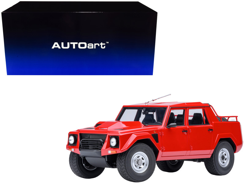 Lamborghini LM002 Rosso Siviglia Red 1/18 Model Car Autoart 74551