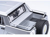 Lamborghini LM002 Argento Silver Metallic with White Interior 1/18 Model Car Autoart 74553