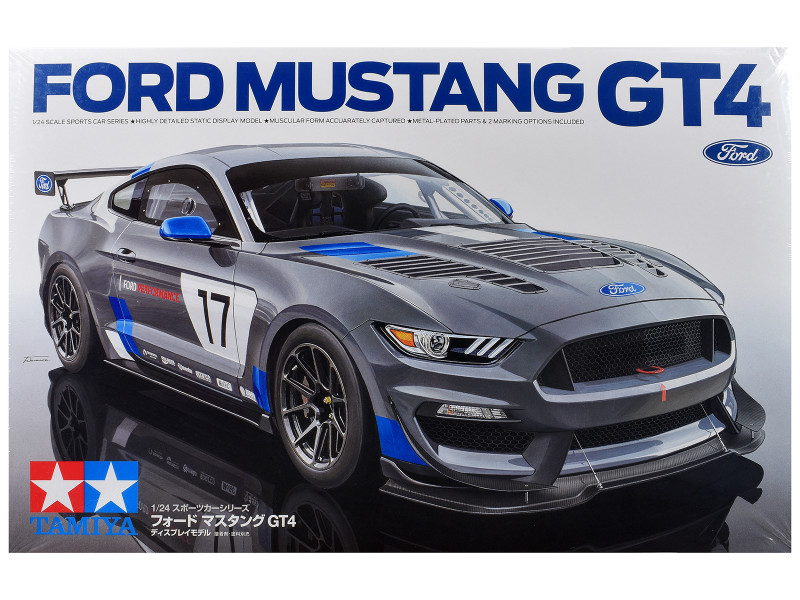 Model Kit Ford Mustang GT4 1/24 Scale Model Tamiya TAM-24354