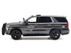 2025 Chevrolet Tahoe PPV General Motors Police Gray Metallic Custom Builder s Kit Law Enforcement and Public Service Series 1/24 Diecast Model Car Motormax 76642GRY