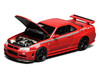 Nissan Skyline GT-R R34 Nismo RHD Right Hand Drive Custom Red with Stripes Senior 64 Series 1/64 Diecast Model Car MotorHelix M63420