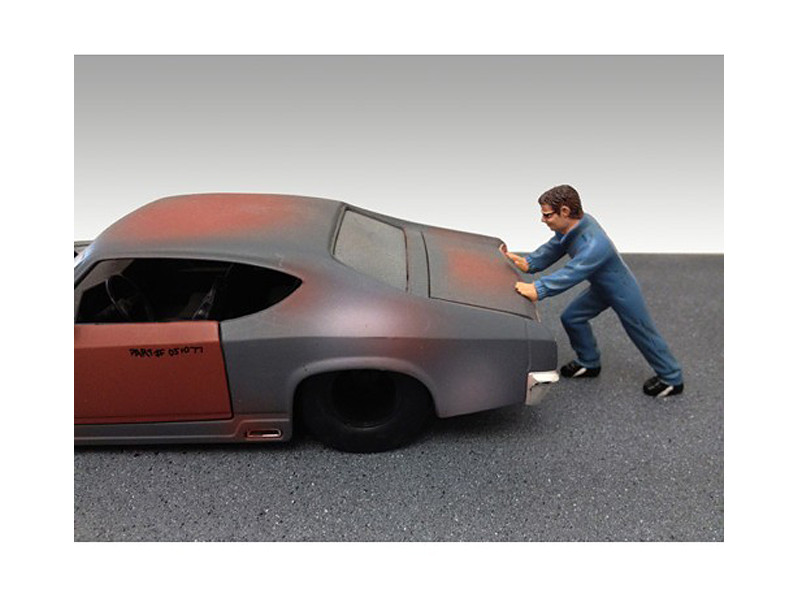 Mechanic Ken Figurine for 1/24 Scale Model Cars American Diorama 23902