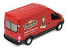 2019 Ford Transit LWB High Roof Van Hobby Shop Auto Mechanic - Mobile Mechanic Red with Car Jack and Battery The Hobby Shop Series 17 1/64 Diecast Model Car Greenlight 97170E