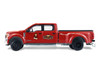 2022 Ford F-450 Dually Pickup Truck Hobby Shop Auto Mechanic Red with Mechanic Figure The Hobby Shop Series 17 1/64 Diecast Model Car Greenlight 97170F