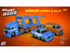 Rigs Car Hauler Series #2 Set of 3 pieces Diecast Model Cars CarTuned 253402