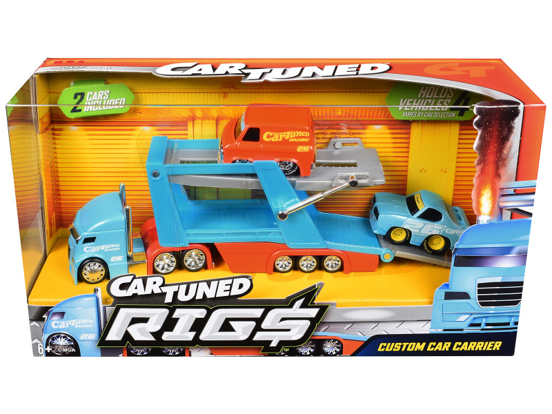 Rigs Car Hauler Series #2 Set of 3 pieces Diecast Model Cars CarTuned 253402