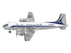 Douglas DC-4 Commercial Aircraft Air France F-BHEH White with Blue Stripes 1/200 Diecast Model Herpa HE571104-001