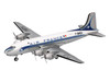 Douglas DC-4 Commercial Aircraft Air France F-BHEH White with Blue Stripes 1/200 Diecast Model Herpa HE571104-001