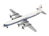 Ilyushin IL-18 Commercial Aircraft Deutsche Lufthansa DM-STA White with Blue Stripes 1/200 Diecast Model Herpa HE573689