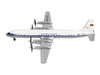 Ilyushin IL-18 Commercial Aircraft Deutsche Lufthansa DM-STA White with Blue Stripes 1/200 Diecast Model Herpa HE573689