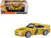 RUF CTR2 #9 Pikes Peak Yellow with Graphics 1/64 Diecast Model Car Paragon Models PA-55378
