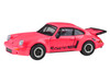 1974 Porsche 911 Carrera RSR 3.0 Fuchsia with Black Stripes 1/64 Diecast Model Car Paragon Models PA-55799