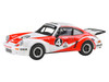1976 Porsche 911 Carrera RSR 3.0 Ecuador #4 Fernando Madera White and Red with Graphics 1/64 Diecast Model Car Paragon Models PA-55800